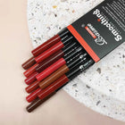 12 Pcs Long-Lasting Lipstick Set with Professional Lip Liner Pencil and Matte Lip Gloss for Women Valentine's Day Gifts