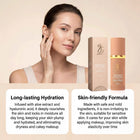 Zephoco Liquid Foundation Spf 50+ Magic Color Changing Waterproof Sweat-Resistant Full Coverage Concealer Long-Lasting Base Makeup