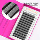 XIUSUZAKI U-Shaped YY 3D 4D 5D Eyelash Extensions New Style U 2D YY Lashes Extension Mink Premade Volume Fans False Eyelashes