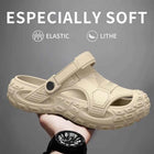 Men's Outdoor Summer Wearable Clog Shoes Anti-Slip Breathable Odor-Resistant Slip-Resistant Sandals