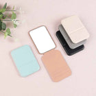 Small mirror Portable mirror Simple mini makeup mirror Desktop women's vanity mirror Folding portable makeup mirror