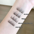 Gege Bear Sunflower False Eyelashes: Fairy Big Eyes, Trilogy False Eyelashes, Natural No-Adhesive, Easy for Beginners