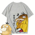 Psyduck Printed T-shirt - Cotton Casual Wear