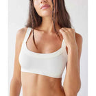 Knitted Cotton Women'S Tube Top Stretchy Ribbed Sleeveless Streetwear Slim White Crop Tops Sexy Summer Tops Cami Femme