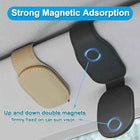 Sunglasses Holder Is Suitable for Car Sun shades Magnetic Leather Sunglasses Clip and Ticket Clip Car Sunshade Accessories