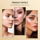 Diamond Highlighter Powder Spray Waterproof High Gloss Glitter Body Bronzer Highlight Powder Face Contour Illuminator Makeup