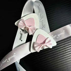 Cute Cat Ears Monitor Decorations Pink - Bow Bell Ears Display Esports Room Decoration Ornaments