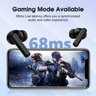 QCY T13 ANC Wireless Earphones Bluetooth 5.3 TWS ANC Noise Cancellation Headphone 4 Mics ENC Headset In-Ear Handfree Earbuds