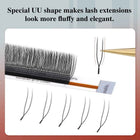NAGARAKU U Shape YY 2D UU Soft Light Natural Eyelash Extensions Parallel Makeup Supplies