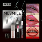 Shiny Lipstick Set, Glitter Moisturizing Lip Balm, Starry Shine Long-Lasting Lip Color, Luminous Glow Lip Makeup Cosmetics, Halloween Party Lip Gloss Kit for Women