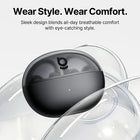 Baseus Bowie MC2 AIR Clip-on TWS Earbuds Ear Clips Wireless Earphones Bluetooth 6.0 Open Earrings 4 Mic ENC Sports Headphones