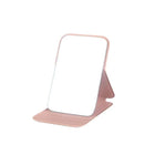 Small mirror Portable mirror Simple mini makeup mirror Desktop women's vanity mirror Folding portable makeup mirror