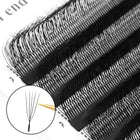XIUSUZAKI U-Shaped YY 3D 4D 5D Eyelash Extensions New Style U 2D YY Lashes Extension Mink Premade Volume Fans False Eyelashes