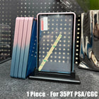 Aluminum Alloy Trading Card Case with Multicolor Gradient