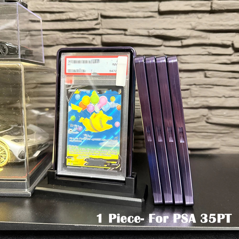 Aluminum Alloy Trading Card Case with Multicolor Gradient