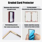 Aluminum Alloy Trading Card Case with Multicolor Gradient