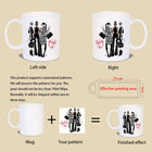 Ghost Decor DIY Plan Mug 11oz Ceramic Halloween Craft Gift for Quirky Sippers & Crafters