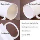 Ghost Decor DIY Plan Mug 11oz Ceramic Halloween Craft Gift for Quirky Sippers & Crafters