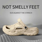 Men's Outdoor Summer Wearable Clog Shoes Anti-Slip Breathable Odor-Resistant Slip-Resistant Sandals