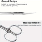 Small Stainless Steel Scissors For Nails, Eyebrow And Nose Hair Scissors, Nail Trimmers, Facial Trimmers, Makeup And Beauty Tool
