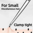 Stainless Steel Tweezers Tool Suitable for Eyebrow Eyelash Application Beard & Mustache Trimming False Eyebrow Applicator Gifts