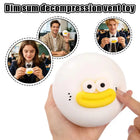 Cute Big Eyed Bun Squishy Toy, Giant Fluid Funny Mochi Squeeze Toy, Fidget Toy Kawaii Party Favors Kids Birthday Gifts Random