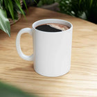 Ghost Decor DIY Plan Mug 11oz Ceramic Halloween Craft Gift for Quirky Sippers & Crafters
