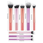 8pcs Makeup Brush Kit Soft Synthetic Hair Make Up Brushes Foundation Blush Eyeshadow Cosmetic Makeup Tools