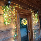2M Green Leaf String Lights Artificial Ivy Vine Fairy Light Wedding Party Decoration Christmas Home Room Decor Wall Plant Wreath