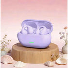 Bluetooth Headset 5.3 Wireless Air Conduction Headphones Clip Ear Music Noise Canceling HD Call Sports Gaming Earphone