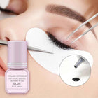Professional DIY Waterproof Eyelash Extension Glue Quick Drying Strong Hold Long Lasting 14 Days for Home Use Low Smell Eyelasah