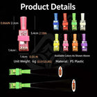 36PCS Halloween LED Finger Lights Neon Party Favors Glow in the Dark Rave Party Supplies Goodie Bag Stuffers Box Prizes