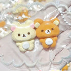 New Kawaii Two Bears Soft Squeeze Fidget Toy Stress Relief Toy Diy Ornament Relieve Adult Stress