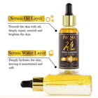 AILKE 24K Gold Flawlessly Serum, Whitening, Deep Clean Skin, Even Skin Tone, Reduce Black Spots, With Peptide, For Face, Body