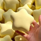*Kawaii Star Squeeze Toy Cute Flower Slow Rebound Wet Soft Suction Finger Pinch Decompression Squishy Toy Stress Release Toys