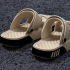 Men Slippers Summer EVA Soft-soled Platform Slides Sandals Indoor Outdoor Walking Beach Shoes Flip Flops Mens Home Shoes