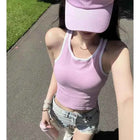 Breathable Sweat-Wicking Sports Sleeveless Tank Top, Ideal for Running, Fitness Training & Yoga