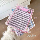 Gege Bear Sunflower False Eyelashes: Fairy Big Eyes, Trilogy False Eyelashes, Natural No-Adhesive, Easy for Beginners