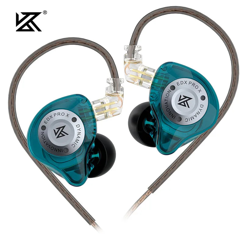 KZ EDX PRO X Dynamic Drive Earphone HIFI Bass Earbud DJ Sport Music Cancelling Headsets