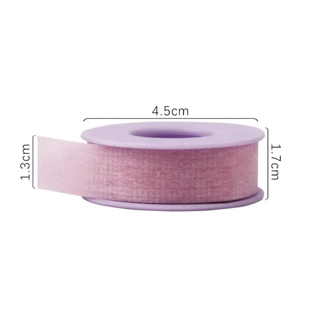NonWoven Silicone Gel Tape Sensitive Skin Color Tape,Multi Use Micropore Breathable Under Eye Pad Patches,Eyelash Extension Tool