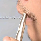 Premium Round Head Tweezers for Eyebrow & Facial Hair Removal Seamless Clips Short Hair Precision Beard Clip