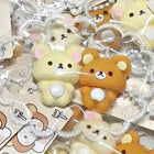 New Kawaii Two Bears Soft Squeeze Fidget Toy Stress Relief Toy Diy Ornament Relieve Adult Stress