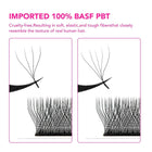 TDANCE 3D 4D 5D 6D Premade Fans Eyelash Extension W Style Faux Mink Natural Soft Bloom Lash Automatic Flowering Volume Eyelashes