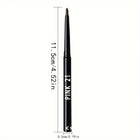 2pcs Waterproof & Sweat-Proof Black Eyeliner Pencils - Long-LastingSmudge-Proof for Bold Eye Makeup, Easy Glide Formula for Perf