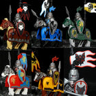 Green Dragon Raven Knights Shield Action Figures MOC Medieval Ancient Knights Scene Building Block Creative Toys for Children