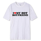 I Love My Hot Girlfriend Boyfriend High Quality Tshirt Manga Comic Summer Men T Shirt Graphic Unisex Clothing