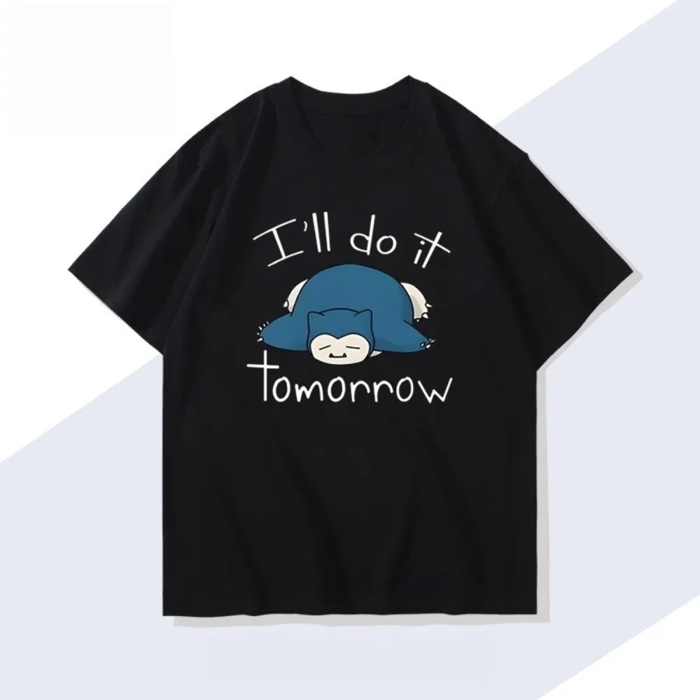 Snorlax T-Shirt by Bandai in Durable Cotton