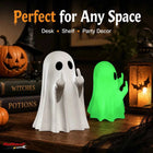 Cute Middle Finger Ghost Statue, Small Halloween Decor for Home, Centerpiece for Coffee Table, Adorable Horror Figure
