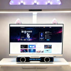 Cute Cat Ears Monitor Decorations Pink - Bow Bell Ears Display Esports Room Decoration Ornaments
