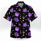 Pokemon Hawaiian Shirt Button Up Polyester